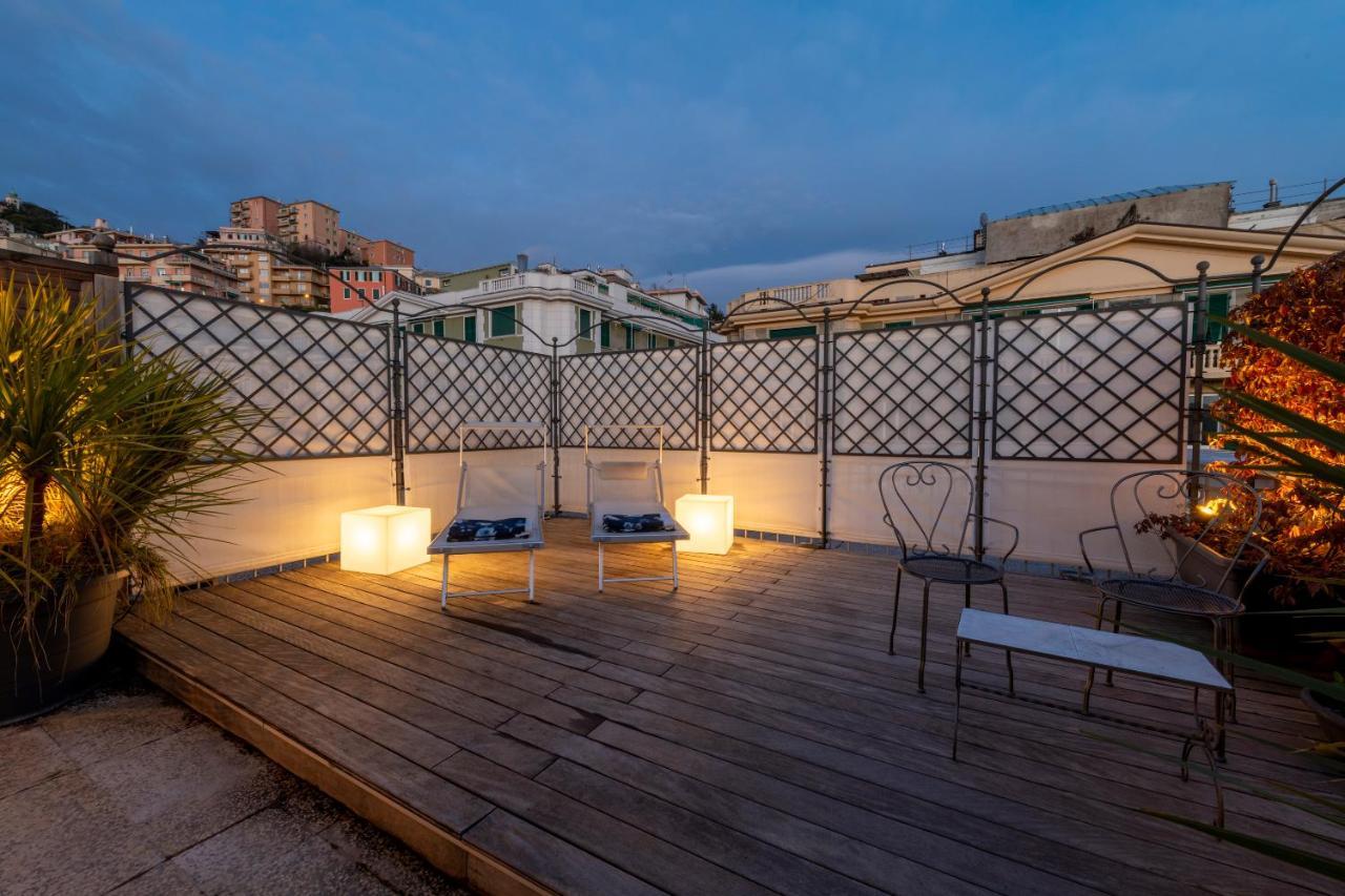 Castelletto Exclusive Terrace Penthouse Apartment Генуа Екстериор снимка