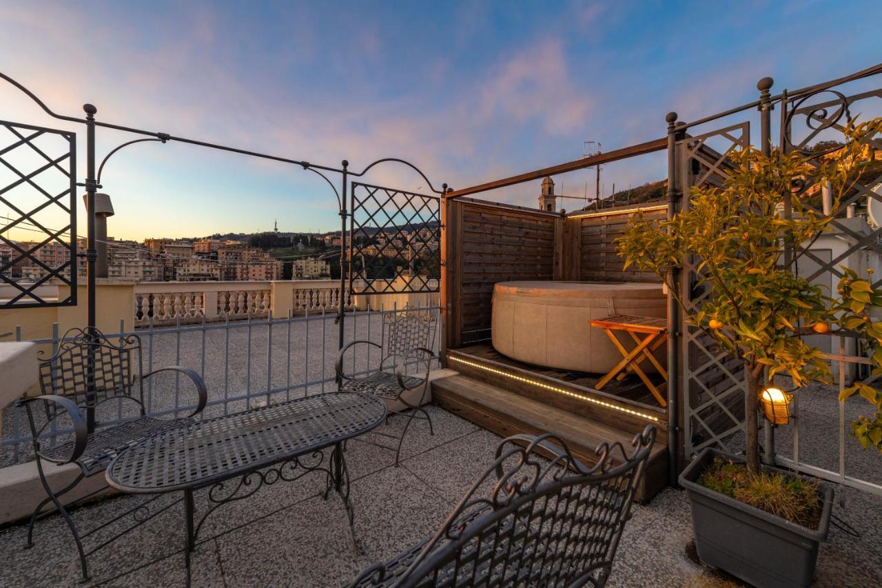 Castelletto Exclusive Terrace Penthouse Apartment Генуа Екстериор снимка