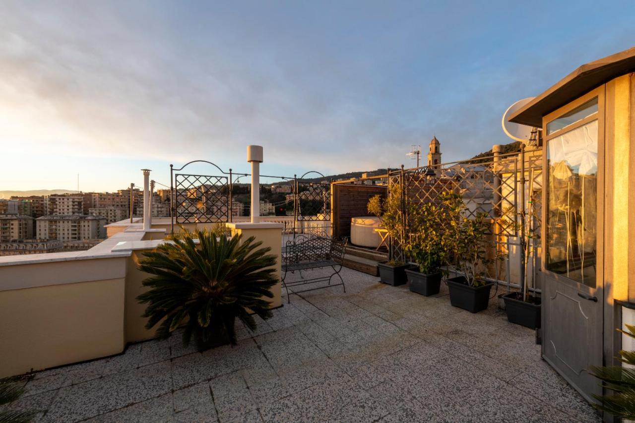Castelletto Exclusive Terrace Penthouse Apartment Генуа Екстериор снимка