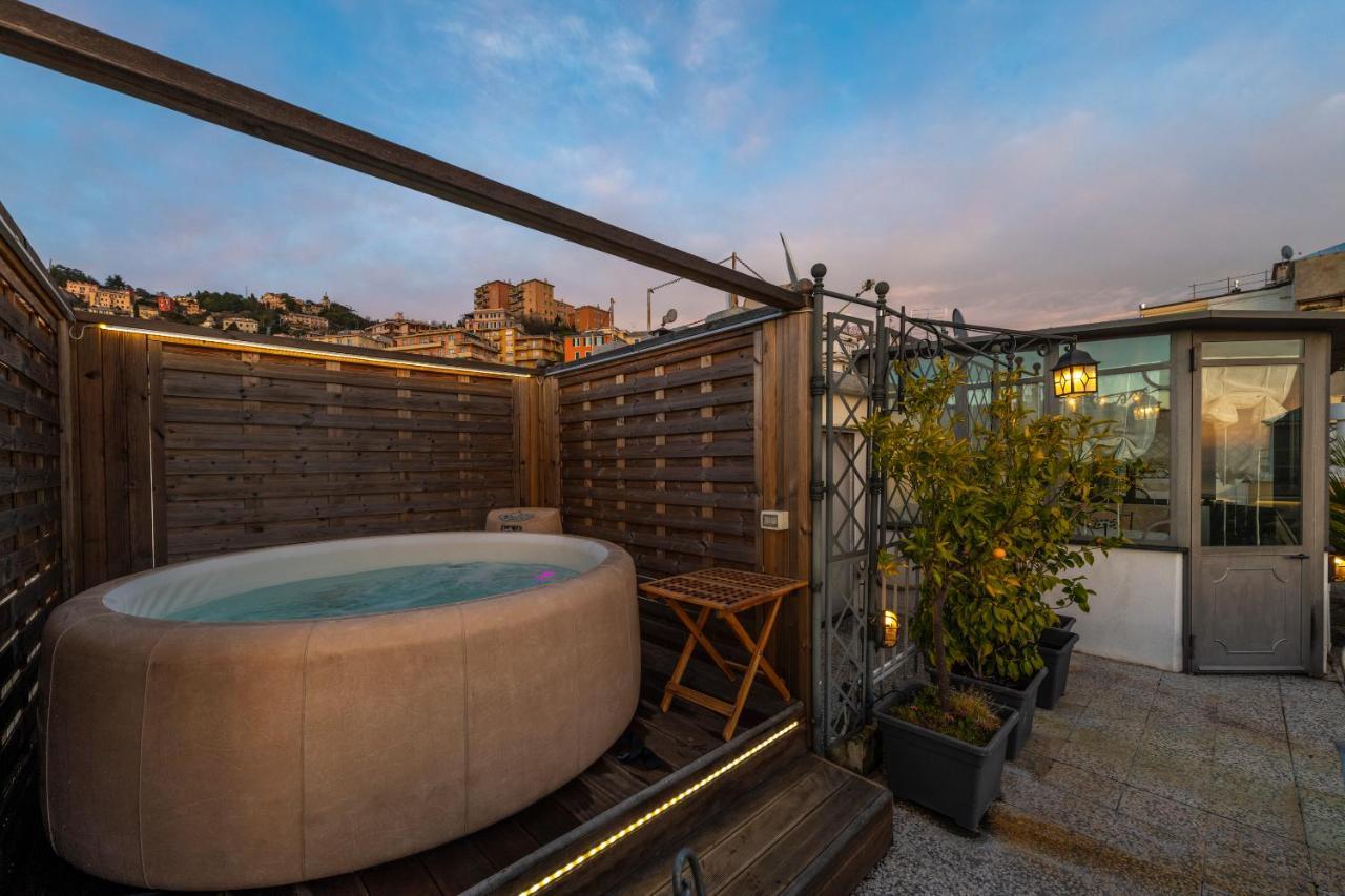 Castelletto Exclusive Terrace Penthouse Apartment Генуа Екстериор снимка