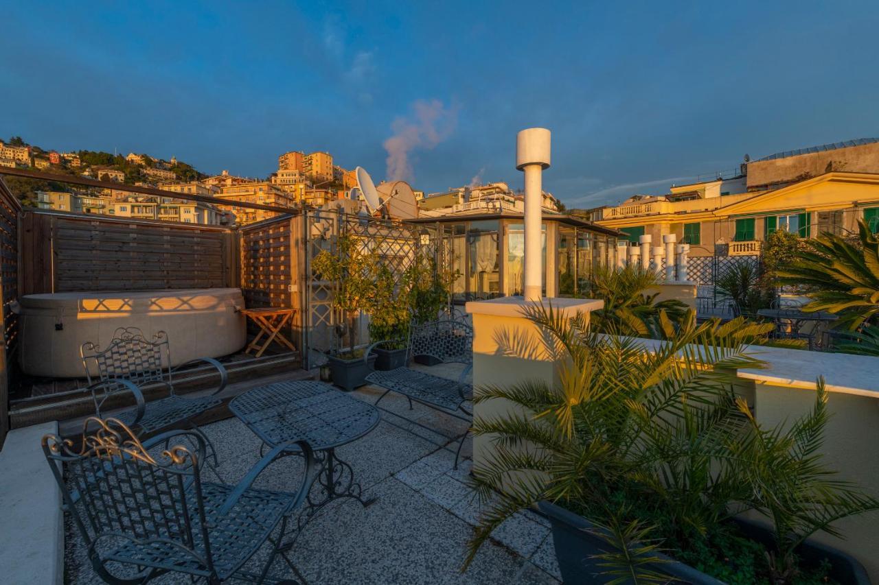 Castelletto Exclusive Terrace Penthouse Apartment Генуа Екстериор снимка