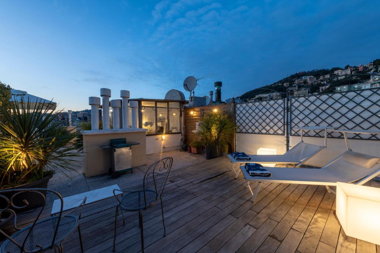 Castelletto Exclusive Terrace Penthouse Apartment Генуа Екстериор снимка